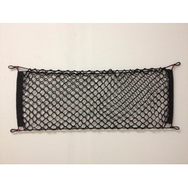 EACCESSORIES EA Rear Trunk Organizer Cargo Net for KIA Sorento 2011-2013 – Envelope Style Cargo Net for SUV - Premium Mesh Elastic Car Trunk Organizer Vehicle Carrier Storage–Compatible with Sorento