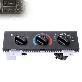 KUTTOLE 55055459AF Climate Control Module for 1998-2003 Dodge Ram 1500 2500 3500 Van Temperature AC Control Panel, 55055459AA, 55055459AB, 55055459AC, 55055459AD, 55055459AE HVAC Heater Control Panel