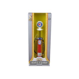 DCD 1/18 Diecast Cylinder Gas Pump Replica Vintage Pontiac Gasoline Toy by Road Signature