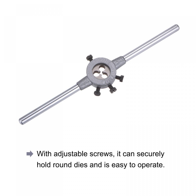 sourcing map Die Stock Handle Wrench Set, M4 x 0.5