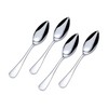 Towle Living Basic Stainless Steel Grapefruit Spoon, Set of 4