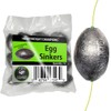 Catfish Sumo 2oz Egg Lead Sinker Weights with Line-Protecting Inserts