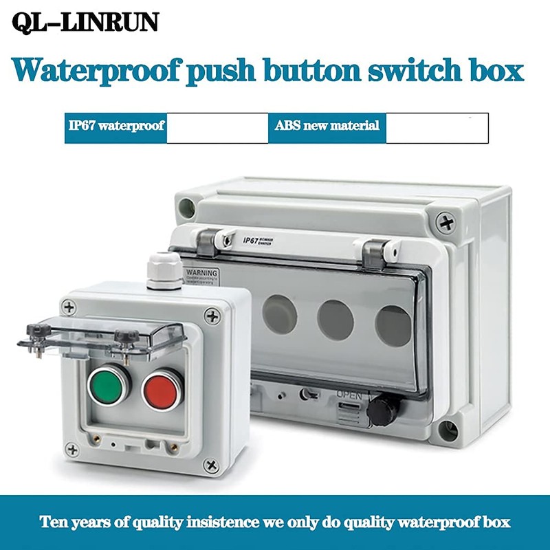 Push Button Switch Momentary Push Button Abs Box Momentary Switch