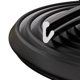 33ft V-Shape Weather Stripping Door Seal Strip for Door Frame,Self-Adhesive Door Gap Filler for Winter Insulation,Foam Soundproofing Weatherstripping for Window Draft Stopper Light Blocker,White