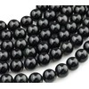 Zenkeeper About 180 Pcs Black Obsidian Beads for Jewelry Making
