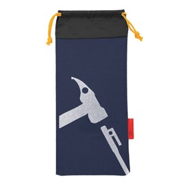 Tent Peg Bag Camping Portable Tent Stakes Bag Hammer Nail Bag for Hiking Camping Tent Hammers and Other Accessories (Blue)