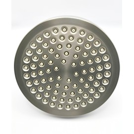 Socila Filtered Showerhead 6 Inch, Rainfall High-Pressure Shower Filter for Hair & Skin | Reduces Hair Shedding, Colored Hair, Soothes Dry Skin, Reduces Dandruff (Nickel)