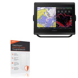 BoxWave Screen Protector Compatible with Garmin GPSMAP 8610 - ClearTouch Anti-Glare ToughShield 9H (2-Pack), Anti-Glare 9H Tough Flexible Film Screen Protector