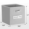 artsdi 11x11 storage cube bins (Set of 10) Foldable Fabric