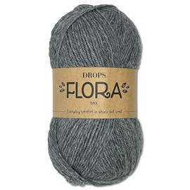 Frida's Wollhaus Drops Flora Mix 9 Colours (Mix 04 | Medium Grey)