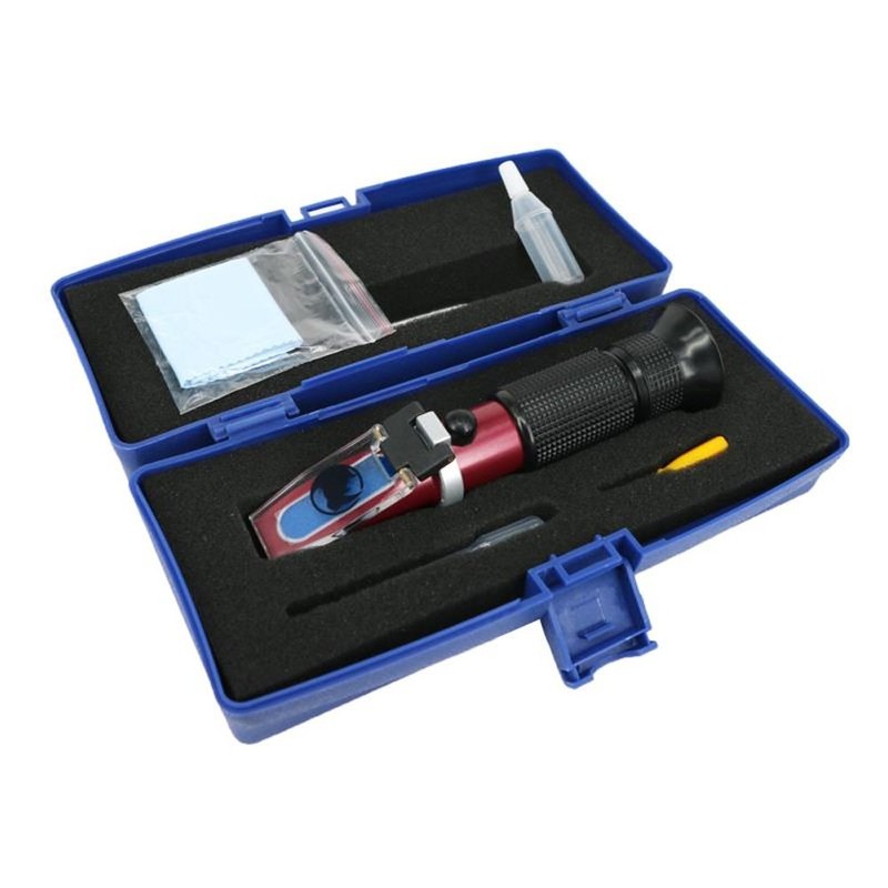 0 to 18% Brix Hand Held Rhino Refractometer with Automatic