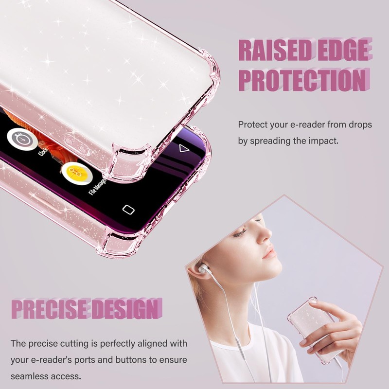 Aippdo Case for innioasis G1 G3 Mp3 Player,TPU Clear Cover