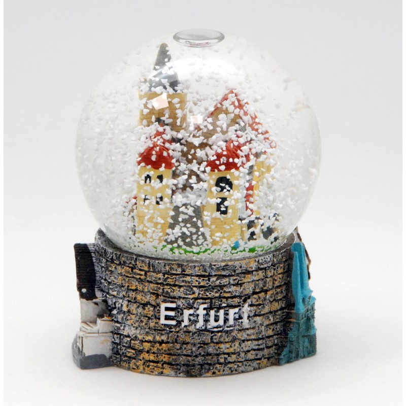 MINIUM-Collection 30016 Souvenir Snow Globe Germany Erfurt Krämerbrücke Merchants Bridge