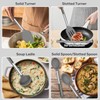 HaWare Silicone Utensils Set, 9-Piece Kitchen Cooking Utensils, Non-stick Heat