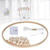 DIY Wind Chimes Kit Round Wood Beads Crafts Ornaments Hand