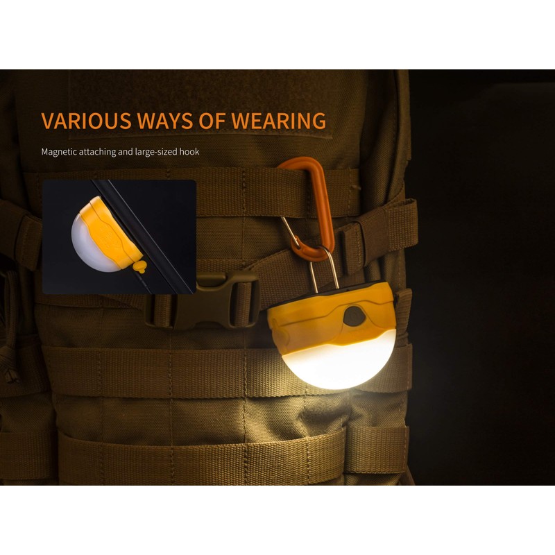 fenix Sport CL20R LED Campingleuchte Orange, small