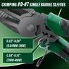 Alwonder Fishing Steel Wire Crimper Cutter Gripper Crimping Tool for