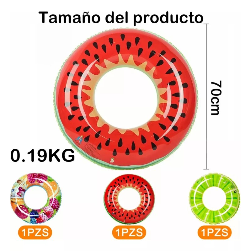 Generic 3pzs Salvavidas Inflables Para Alberca Para Playa Niños 70cm