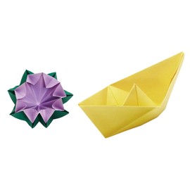 folia 8965 - Faltblätter 15 x 15 cm, 70 g/qm, 500 Blatt sortiert in 10 intensiven Farben - ideal zum Papierfalten und für andere kreative Bastelarbeiten