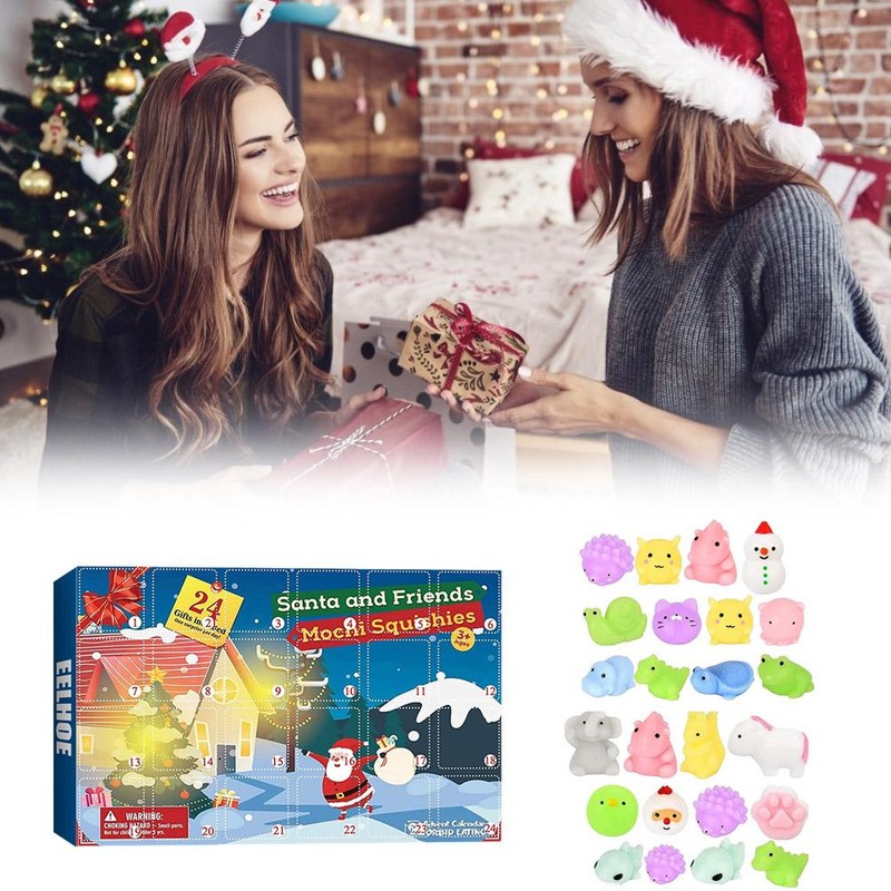 2021 Christmas Advent Calendar 24 Days Countdown Calendar Blind Box