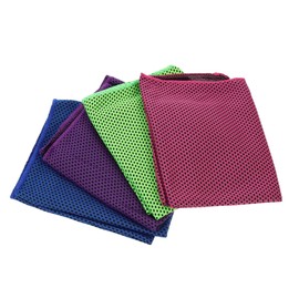 Outanaya 3sets Gym Towels for Women Cooling Effect Quick Dry Fitness Towel 4pcs*3