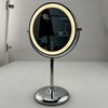 LED Lighted Makeup Mirror, Double-Sided Vanity Mirror with USB Rechargeable