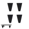 NentMent 4 Pack Dehydration Rack Heightening Feet Silicone Stand Cover