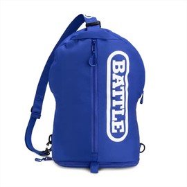 Battle Sports Lockdown 6 Sling Bag 2.0 - Single Shoulder Travel Backpack, Adjustable Over-the-Shoulder Strap, Padded Interior Sleeve for up to 15” Laptop, Crossbody Bag - Blue