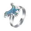 Lovely Dinosaur Face Color Change Ring Mood Emotion Temperature Adjustable