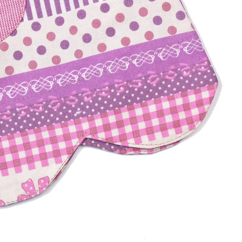 Kuguru Japan KAP108-01 Kids Apron, Purple, 39.4 inches (100 cm),
