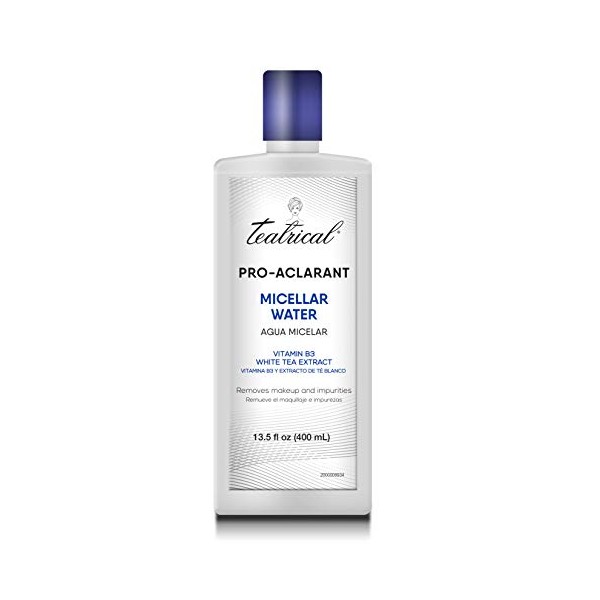 TEATRICAL Pro-Aclarant Micellar Water Cleanser & Makeup Remover, 13.5 Ounce