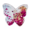 Dorr Butterfly Shaped Snow Globe with Glitter Butterflies (Color may