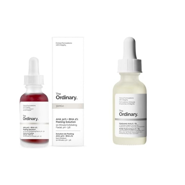 The Peeling Solution and Hyaluronic Acid Set: AHA 30% +