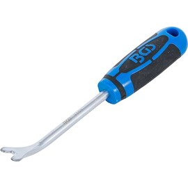 BGS 3193 Door Trim Removing Tool, Silver/Black/Blue, 240 mm
