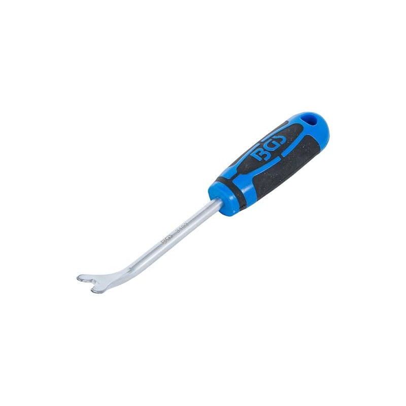 BGS 3193 Door Trim Removing Tool, Silver/Black/Blue, 240 mm