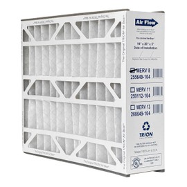 Trion Air Bear 255649-104 - 16" x 20" x 5" Pleated Air Filter, MERV 8 (1)