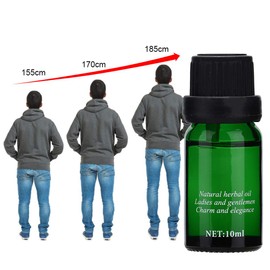 Höhenvergrößerndes ätherisches Öl, 10 ml Höhenvergrößerndes Öl, Praktisch milde tragbare Gesundheitsclubs Erwachsene für Fußbadegeschäfte Schönheitssalons