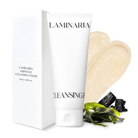 CUTIE MANGO Espuma Limpiadora Shionle Laminaria Ampoule 120 Ml (4.05 Onzas Líquidas) | Limpiador Facial Coreano De Algas Marinas Y Carbón Vegetal, Cer