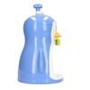 Shaved Ice Machine ABS Penguin Shape Blue Household Portable Manual