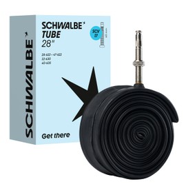 Schwalbe SCV17 Inner Tube, Black, 700x28/47c (28-47/622-635), 40mm Clik Valve