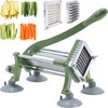 French Fry Cutter Commercial Grade Potato Slicer with Suction Feet