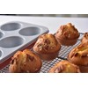 Jumbo Muffin Pan-Large Cupcake Pan Non Stick 6 cup 3.5x1.77