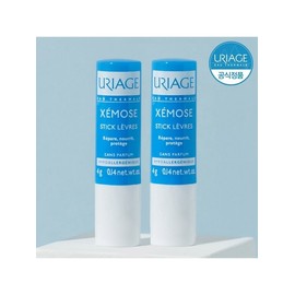 Uriage Zemos Sticklevre (unscented lip balm) 4G / 유리아쥬 제모스 스틱레브르 (무향 립밤) 4G X 2개