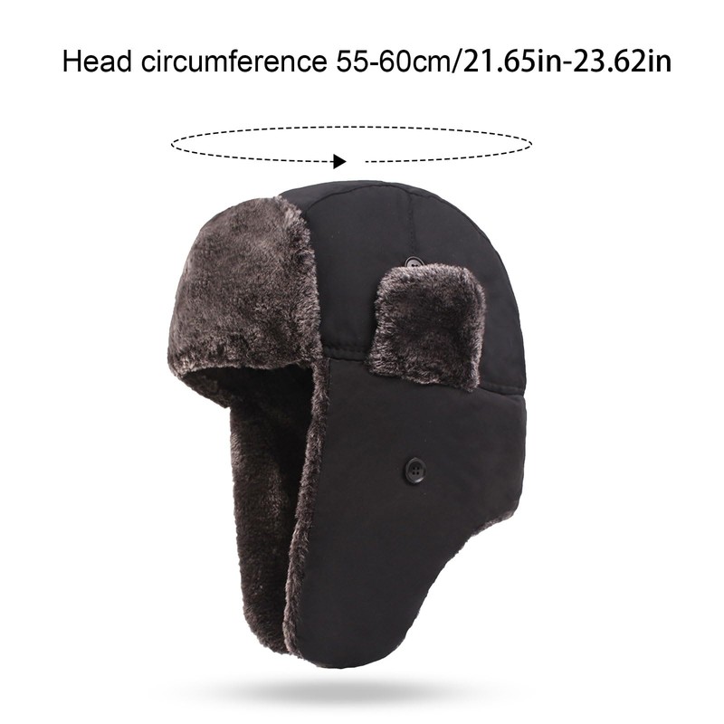 XNIVUIS Wind and Snow Cap, Winter Hat for Men and