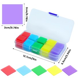 100 Pcs Diamond at Painting Glue Clay, Colorful Clay Embroidery Painting Set DIY Diamond Art Tools Accessories