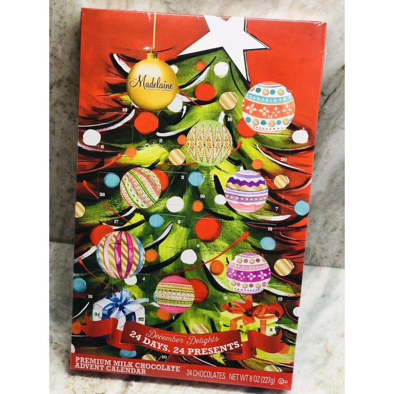 Madeline Chocolates Countdown to Christmas 24 Premium Milk Chocolates. 8