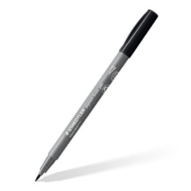 Staedtler Pigment Brush Pen 371 - Intense Black, Single