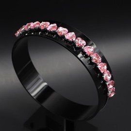 Women Fashion Crystal Heart Hairband Spakling Silver Hairband Bride Head Wear Gifts Hair Accessory for Women Christmas Party Party Accessories