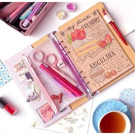 Raymay Fujii Notebook Refill Decona Stationery Pouch, A5 Size, Violet HAR499V