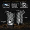 All-in-one Torch Lighter with Cutter, Holder, Powerful Jet Flame, Gifts